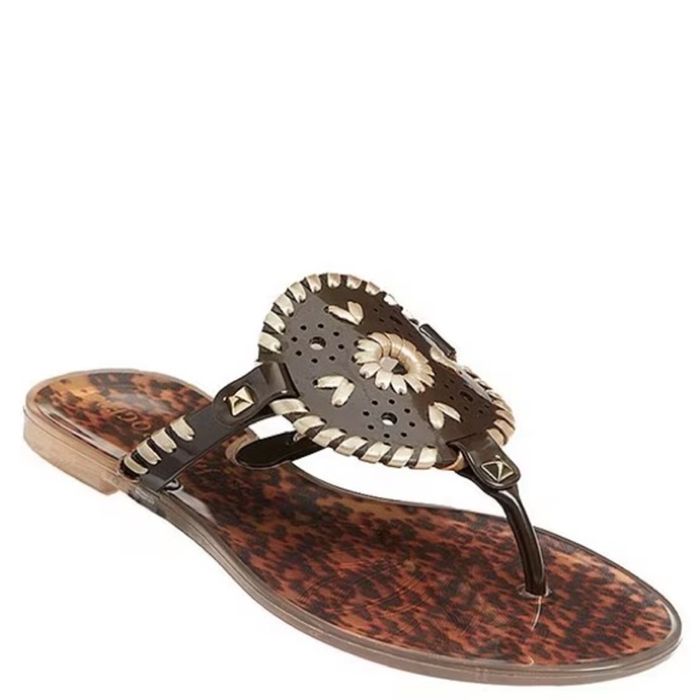 Jack Rogers Georgica Jelly Sandals, Size 6
